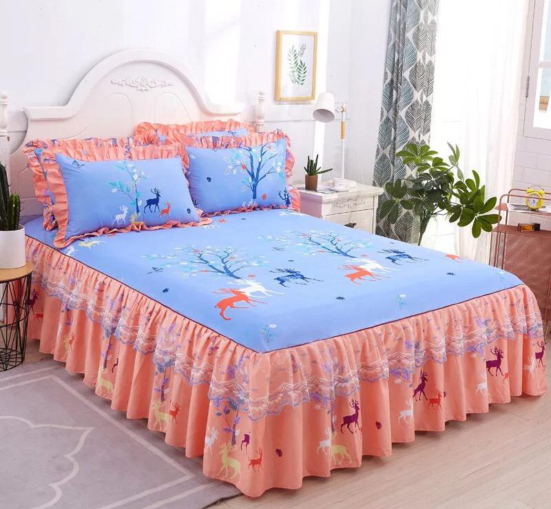 Dual-design Bedskirt