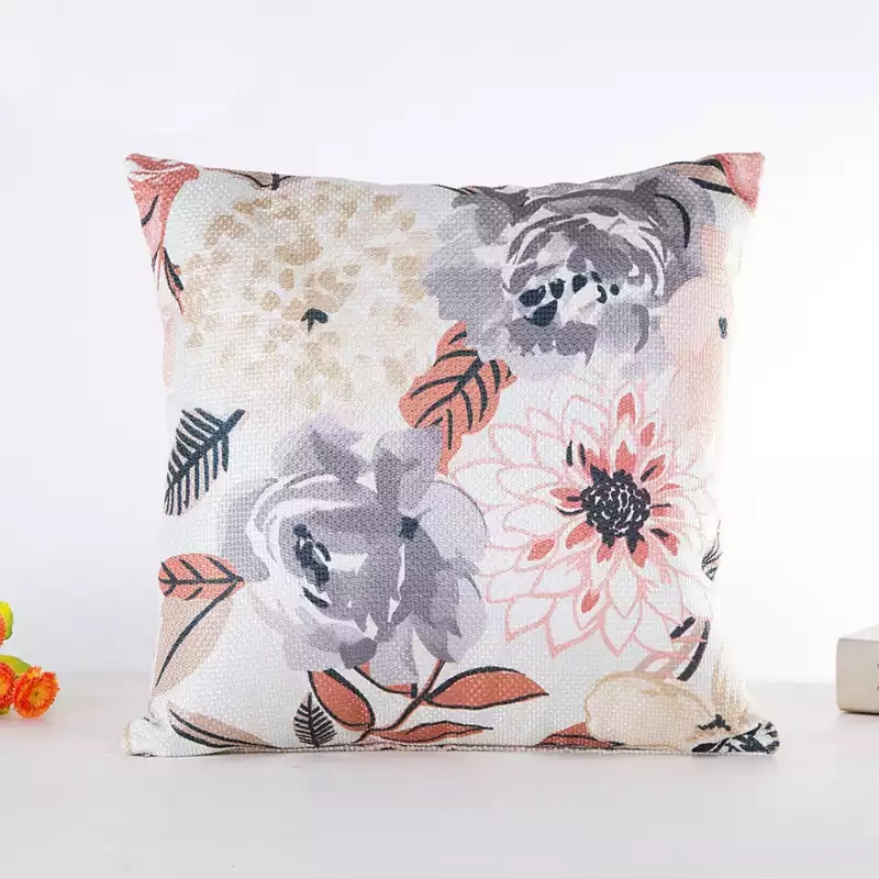 Two sided cushion cover