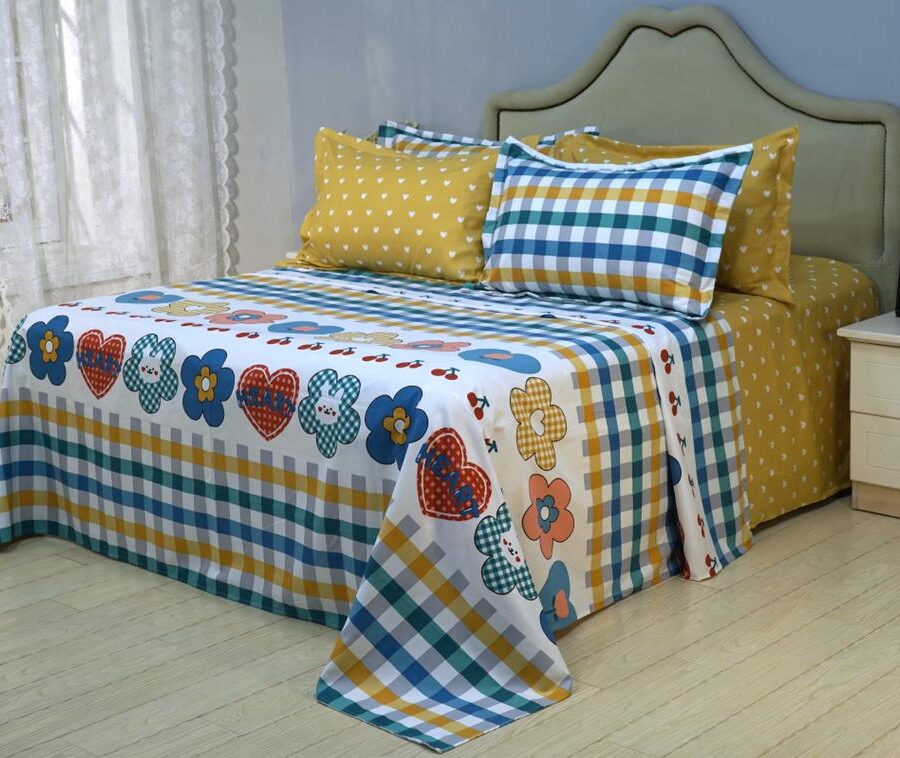Uniquely Blended Cotton Bedsheets