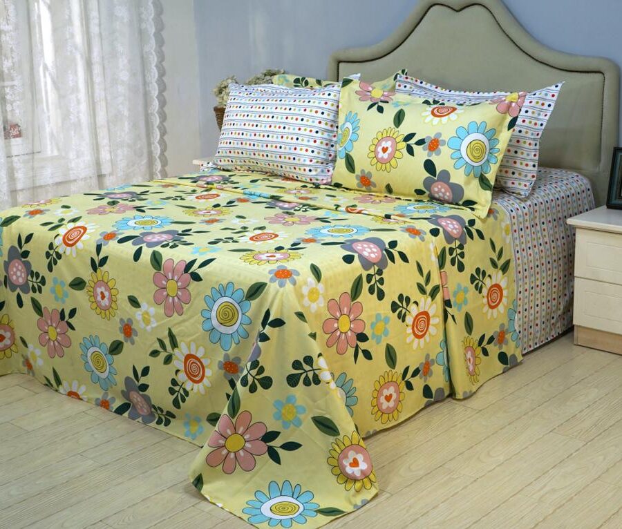 Floral Cotton Bedsheets